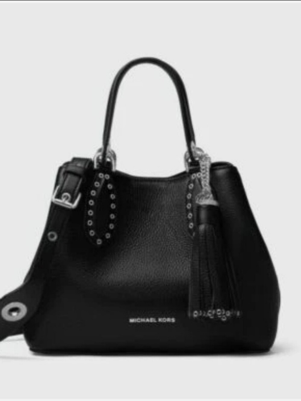 Michael Kors Brooklyn Large Leather Satchel